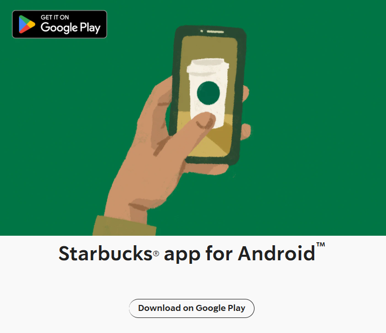starbucks app for android