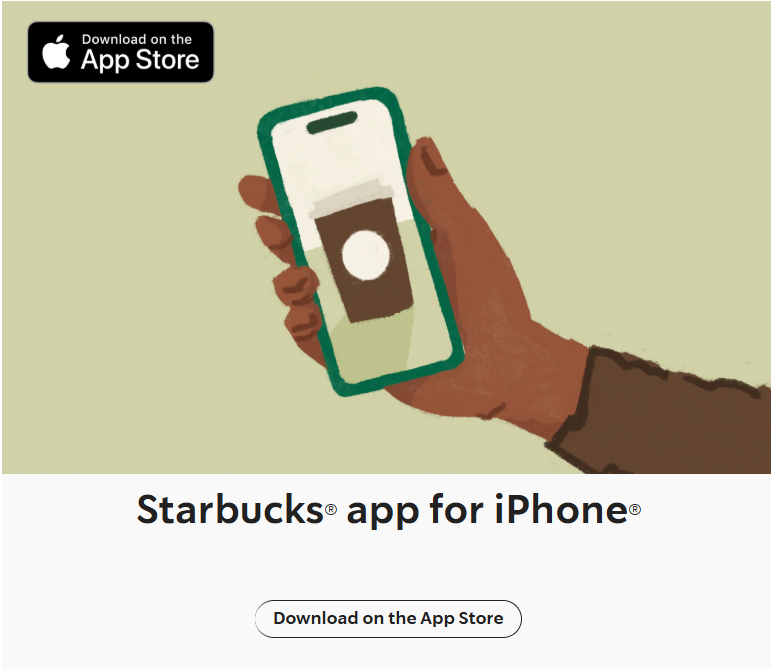starbucks app for iphone